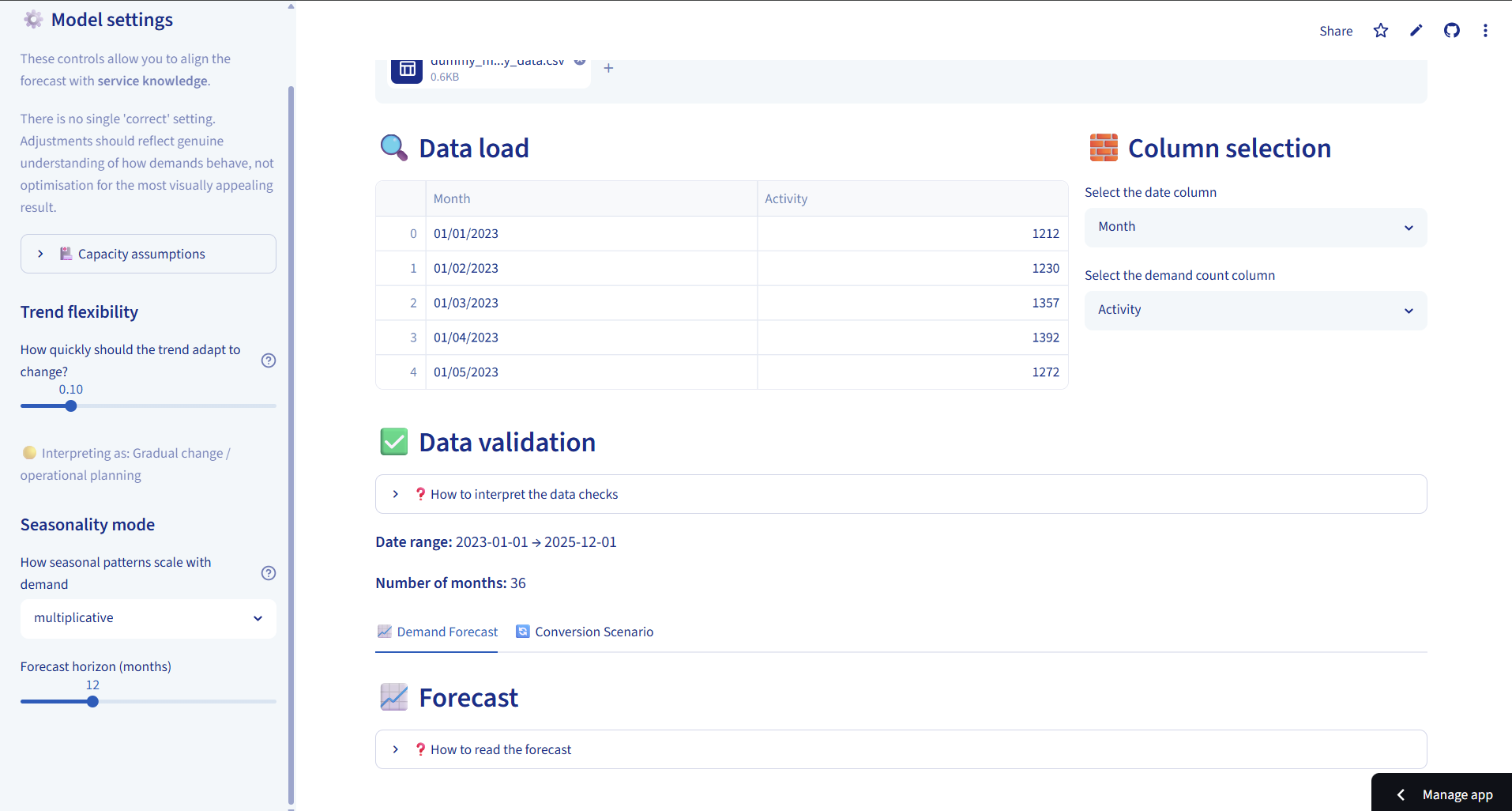 Work flexibly with data from different sources, handling variations in column names and date format