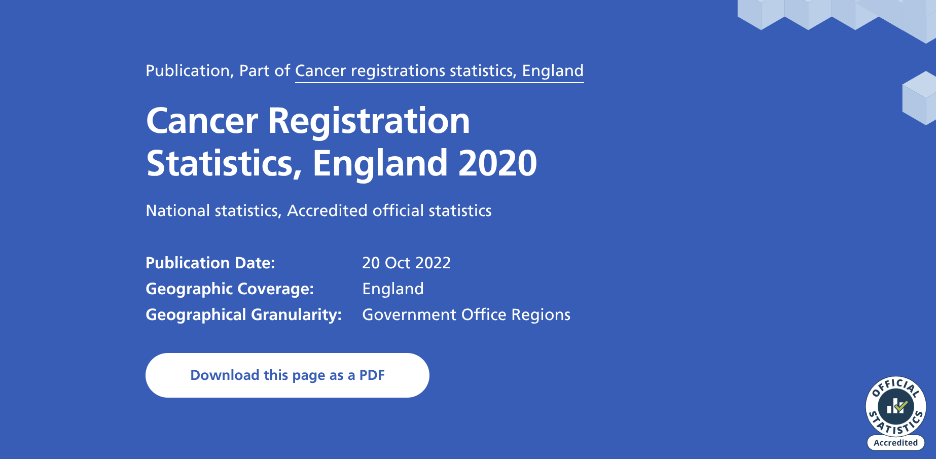 NHSE-NDRS Cancer Registrations